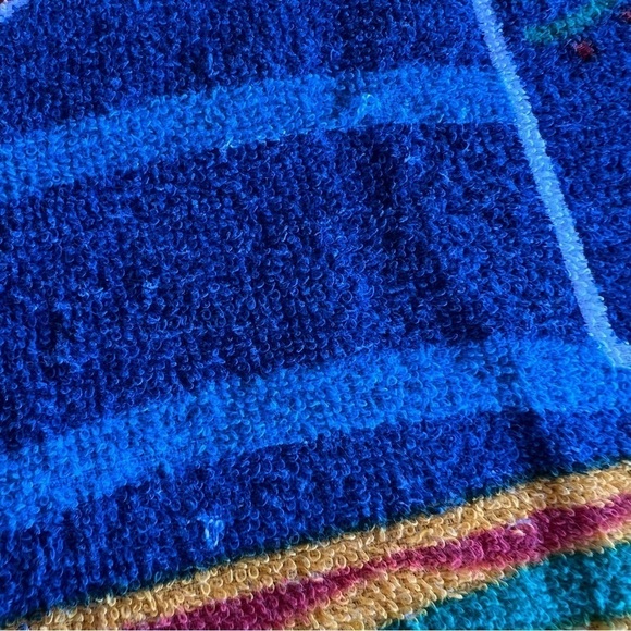 Vintage Los Angeles Dodgers LA MLB Promotional Beach Towel Viva Los Dodgers - Picture 9 of 10